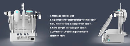 2024 New 15" 5-in-1 High Frequency Hair & Scalp Massage Device – Multifunctional Hair Spa Tool