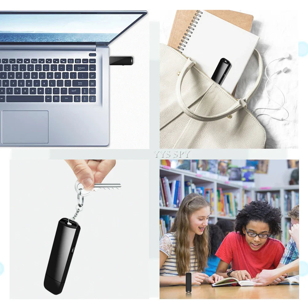 Mini USB Digital Voice Recorder – 20 Hour Portable MP3 Audio Recording Device, Tiny Micro Grabadora de Voz