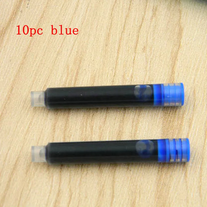 High Quality Transparent White Piston Fountain Pen with Bullet Nib 0.38mm/0.5mm for Office & School Stationery