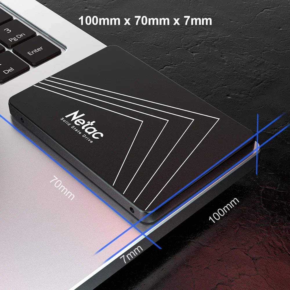 Netac SATA SSD Internal Solid State Drive – 128GB to 4TB HD SSD Disk for Laptops & PCs