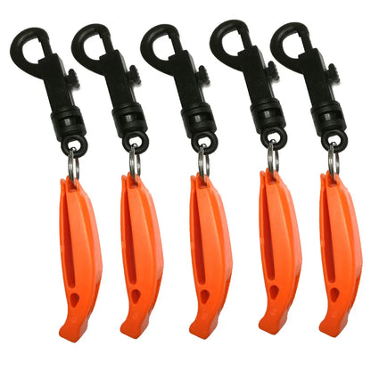 Safety Whistle with Clip – Outdoor Emergency Signal for Boating, Hiking, Camping, & Scuba Diving