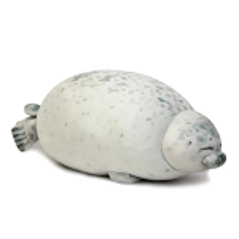 Angry Blob Seal Pillow - 3D Chubby Sea Lion Plush Stuffed Toy Sleeping Cushion Gift