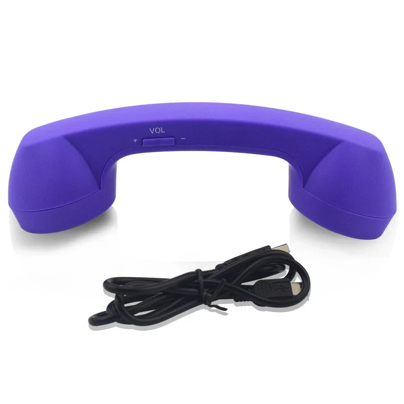 Wireless Retro Bluetooth Handset Phone – Vintage Style Receiver for Smartphones, Tablets & Laptops