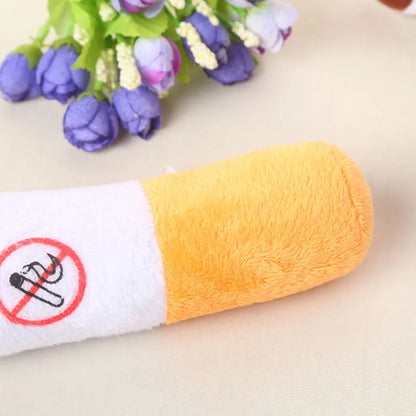 30-110cm Funny Cigarette Plush Pillow – Cylindrical Sleeping Toy for Fashion, Friends & Birthday Gifts