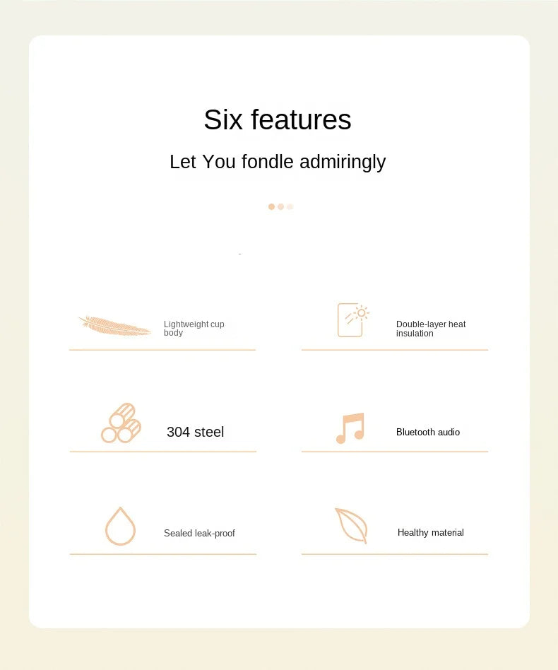 20oz Bluetooth Speaker Stainless Steel Tumbler for Sublimation