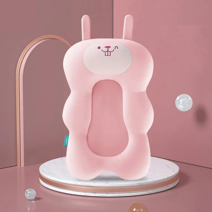Non-Slip Baby Bath Cushion – Newborn Safety Support Pad & Soft Bathtub Mat