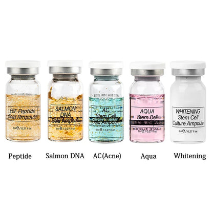 8ml BB Cream Glow Serum Ampoule – Niacinamide & Peptide Moisturizing Foundation with Hyaluronic Acid for Facial Skin Care