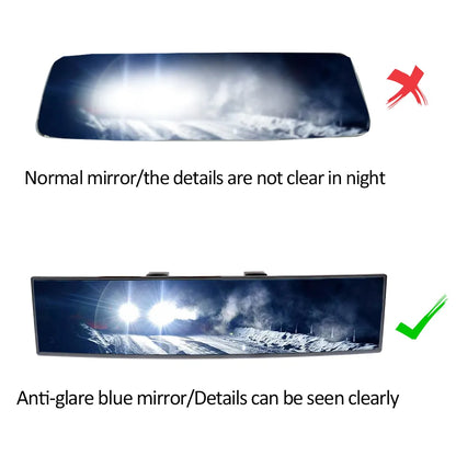 Universal Car Baby Mirror: Wide Angle Panoramic Rear View Mirror for Assisting Large Vision, Interior Monitor - Automotive Accessory