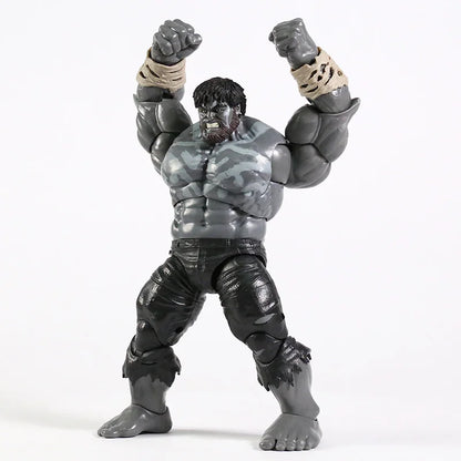 Gray Red Hulk Collectible Action Figure – Model Doll Decoration Toy
