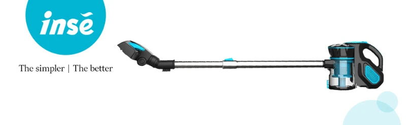 INSE I5 Corded Vacuum Cleaner – 18Kpa Powerful Suction, 600W Motor, Stick & Handheld for Home, Pet Hair & Hard Floors