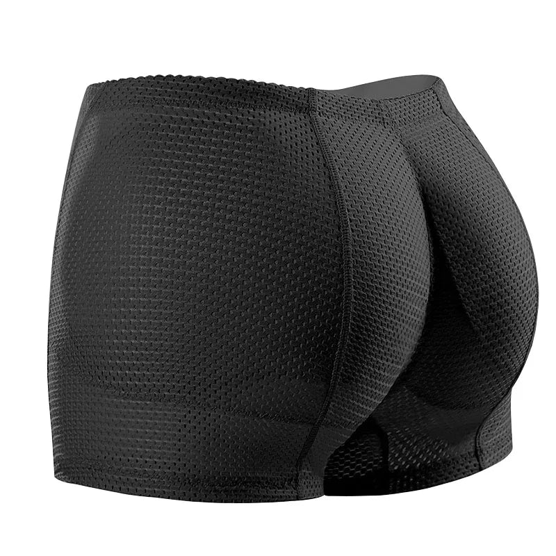 Wechery Hip Curve Builder Padding Panties – Butt Lifter Sexy Boyshorts Shapewear, Breathable Nude Control Underwear