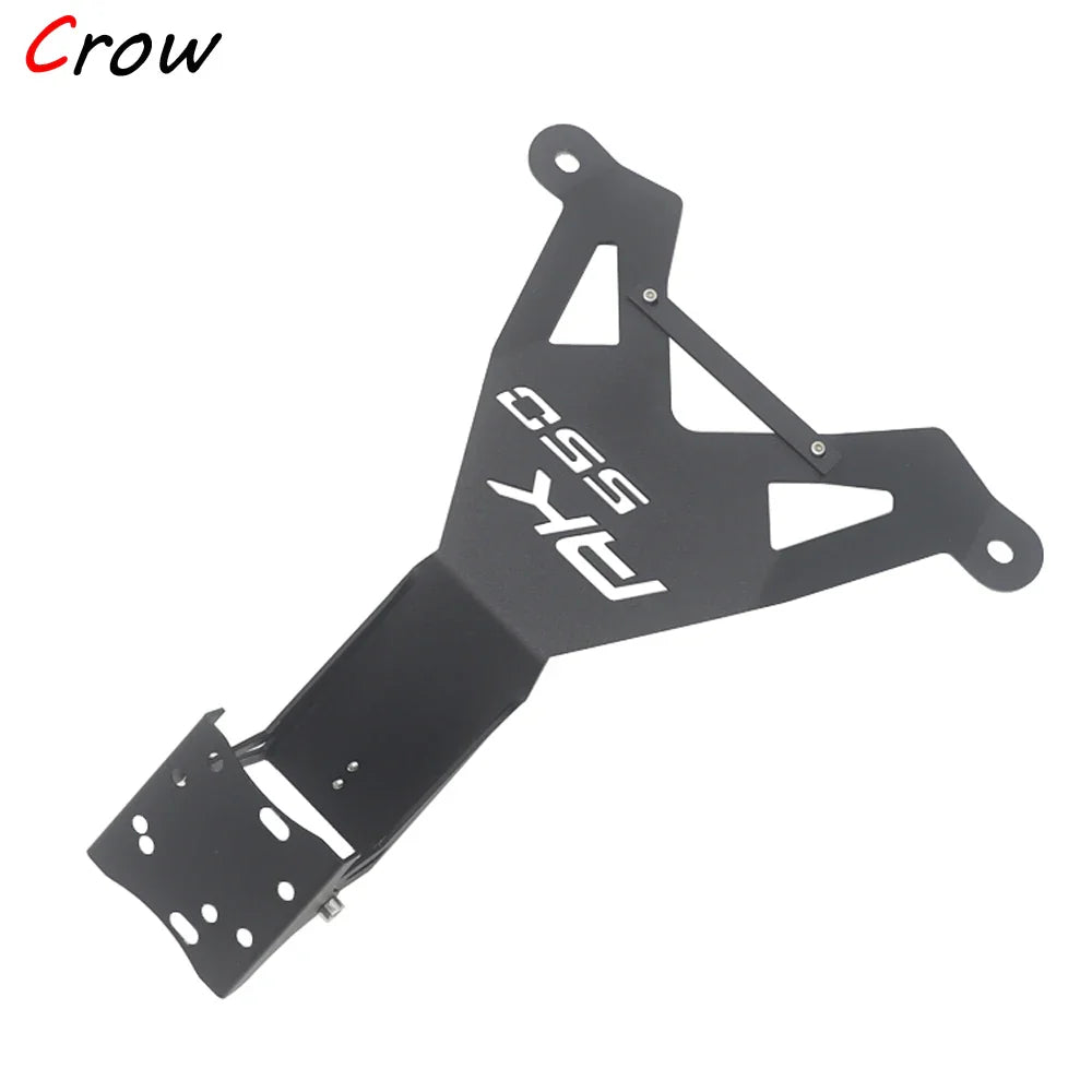 Motorcycle Front Mid Navigation Bracket GPS Phone Mount with Charging – Compatible with KYMCO AK550 AK 550 Accessories, Durable Travel Holder