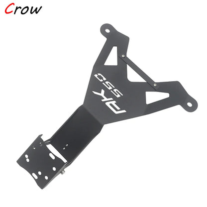 Motorcycle Front Mid Navigation Bracket GPS Phone Mount with Charging – Compatible with KYMCO AK550 AK 550 Accessories, Durable Travel Holder