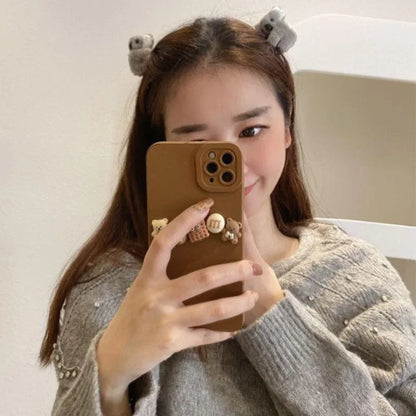 2021 Women’s Cute Koala Bear Hair Clips – Plush Side Bangs Barrettes, Soft Hairpins for Girls and Ladies Hair Accessories