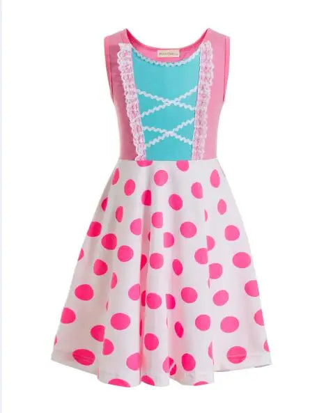 Jessie Cowgirl Costume Dress - Cute Toy Story Inspired Outfit for Girls & Toddlers