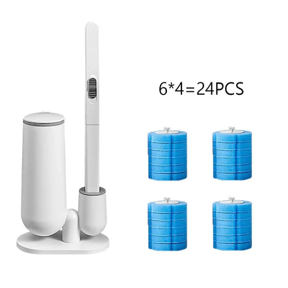 XiaoGui Disposable Toilet Brush Set - Replacement Cleaning Brushes for Bathroom & Household Use