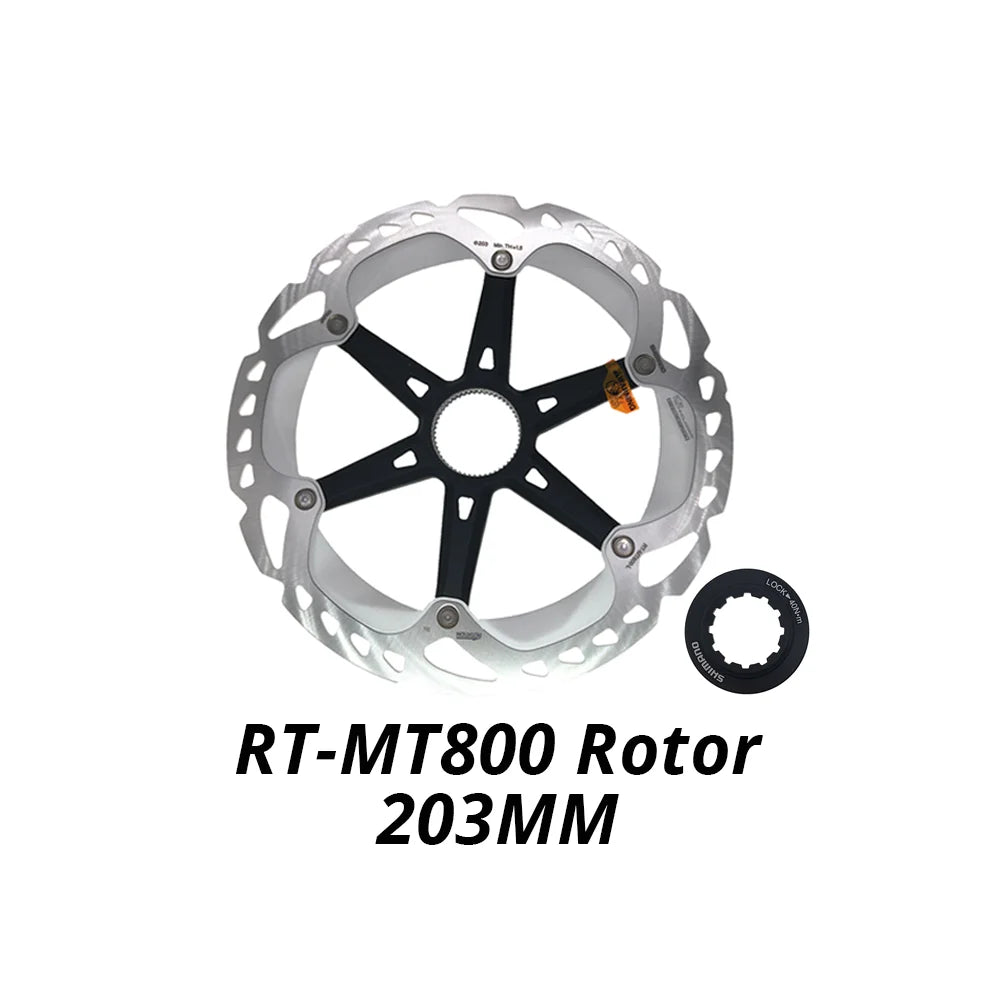 Shimano DEORE XT MT800/MT900 Center Lock Ice Technologies Freeza Disc Brake Rotor – 203/180/160/140mm
