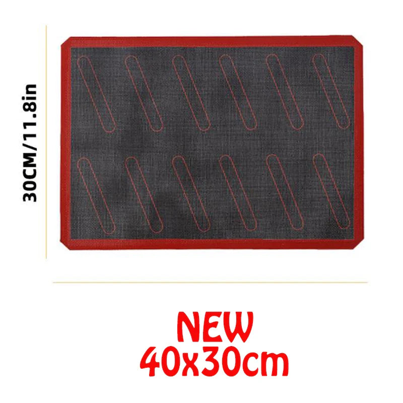 Perforated Silicone Baking Mat – Non-Stick Oven Liner for Cookies, Bread, Macarons & More
