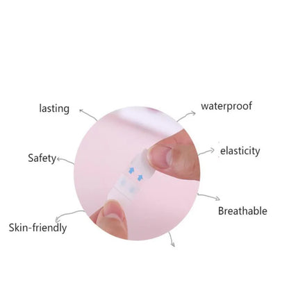 40PCS Invisible Face Lift Tape Stickers – Thin V-Shape Facial Adhesive Strips for Skin Tightening, Wrinkle & Sagging Support
