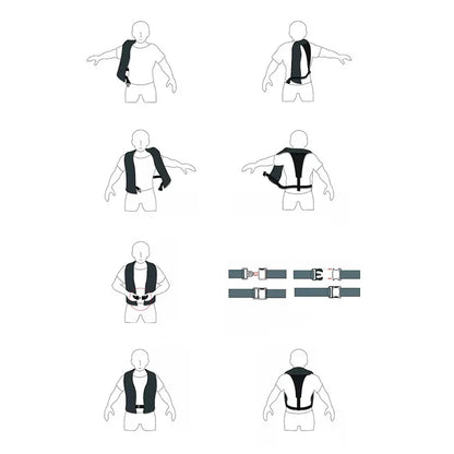 Automatic Inflatable Life Jacket – Professional Swimming, Fishing, Kayak & Water Sports Safety Vest