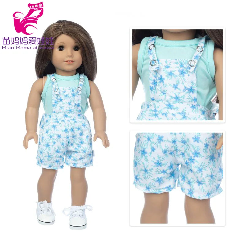 18-Inch American Girl Doll Clothes – Coat, Tights & Pants Outfit for Newborn & Baby Dolls