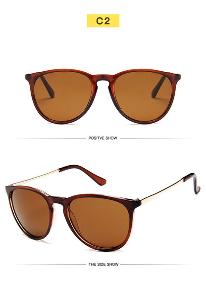 MUSELIFE 2025 Oval Small Sunglasses — Clear UV400 Classic Transparent Shades for Women