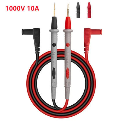 10A/20A 1000V Multimeter Test Leads Probes – Needle Tip Digital Tester Pen Cable for Accurate Electrical Measurement & Diagnostics