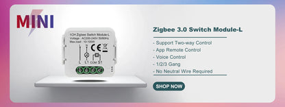 Tuya ZigBee 3.0 Smart Hub - Wireless/Wired Gateway Bridge for App & Voice Control, Alexa & Google Home Compatible