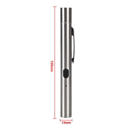 365 UV Veterinary Wood Lamp - Pet Fungus Detection Waterproof Flashlight with Ultraviolet Light for Cat Moss and Tinea Detection - Black Mirror Included