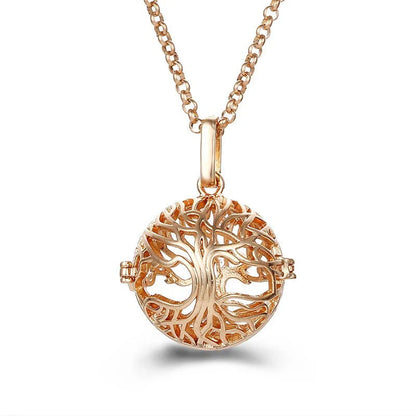 Mexico Music Ball Hollow Zircon Pendant Necklace – Vintage Perfume Aromatherapy Locket for Women