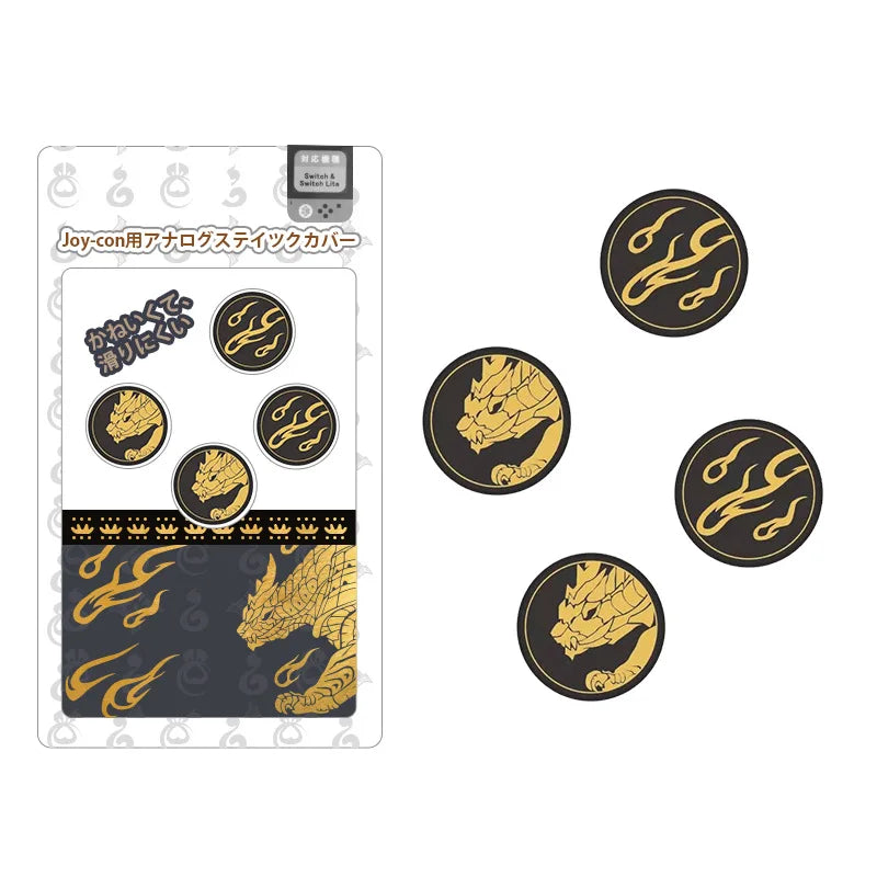 Soft Thumb Stick Grip Caps – Joystick Covers for Switch OLED, NS Lite, Skyward Sword & Monster Hunter Rise Joy-Cons