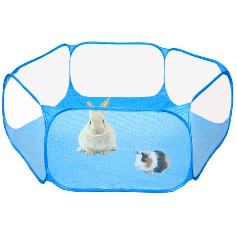 Portable Pet Playpen – Fashionable Indoor/Outdoor Cage Playground Fence for Hamsters, Chinchillas & Guinea Pigs