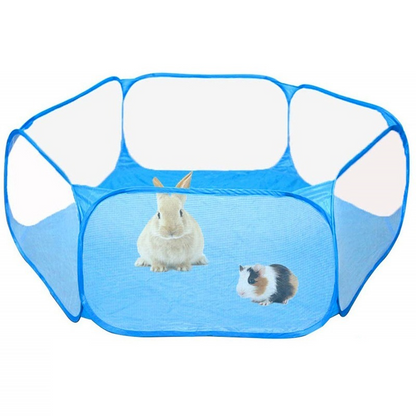 Portable Pet Playpen – Fashionable Indoor/Outdoor Cage Playground Fence for Hamsters, Chinchillas & Guinea Pigs