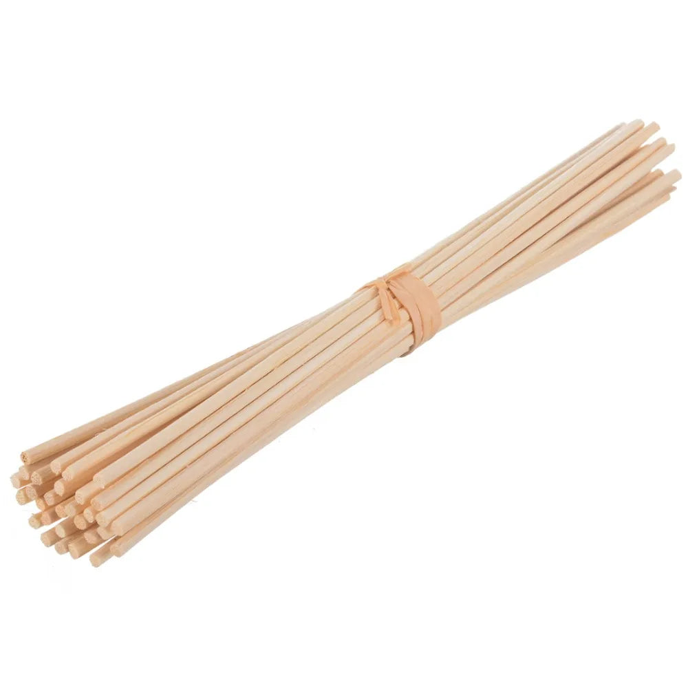 50PCS Aroma Nature Rattan Sticks – Reed Diffuser Sticks for Home Fragrance & Air Freshener, 40/35/30/24/22/19/10cm