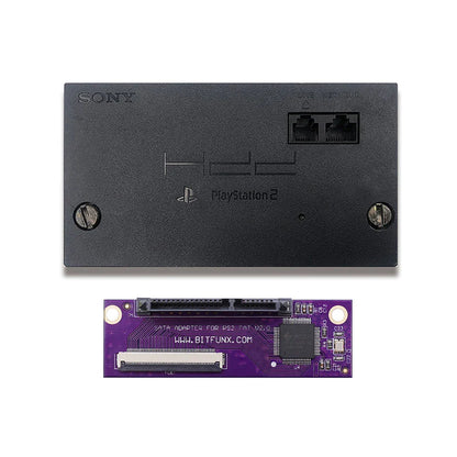 BitFunx SATA Upgrade Board & Hard Drive Adapter Kit for PS2 IDE Hard Drives – Original Network Adapter
