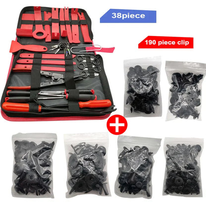 Car Interior Disassembly Kit – Plastic Trim Removal Tools & Clip Puller Set for DIY Auto Panel Work