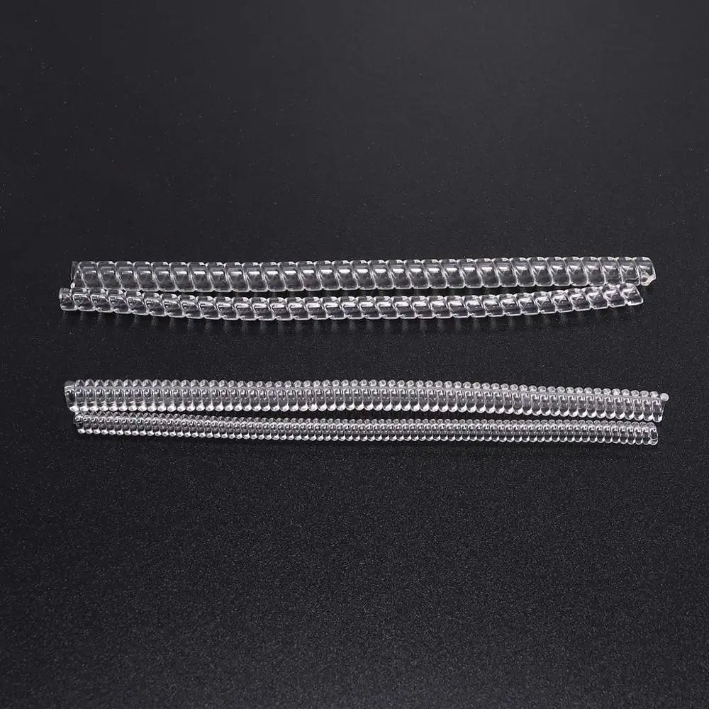 4pcs Transparent Spiral Ring Size Adjuster | Coil Ring Guard Tightener for Jewelry Resizing | Spring-Based Reducer Tool