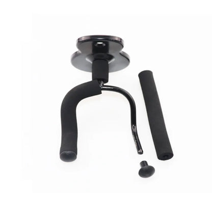 Metal Guitar Wall Hanger — Non-Slip Hook Stand for Guitar, Ukulele, Violin & Bass