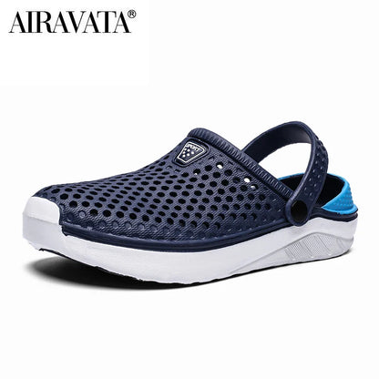 Unisex Fashion Beach Sandals – Waterproof Anti-Slip Flip Flops with Thick Sole for Men & Women