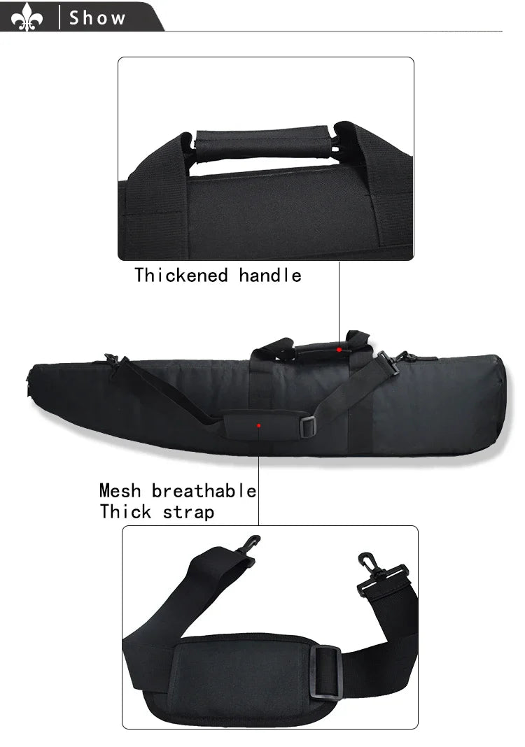 Padded Rifle Holster - Hunting Gun Shoulder Bag & Storage Case for Air Guns & Accessories