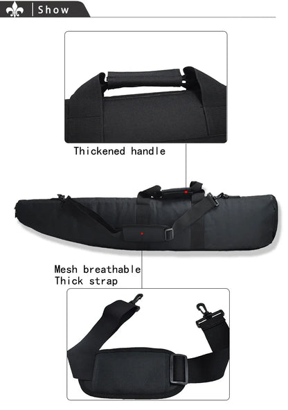Padded Rifle Holster - Hunting Gun Shoulder Bag & Storage Case for Air Guns & Accessories