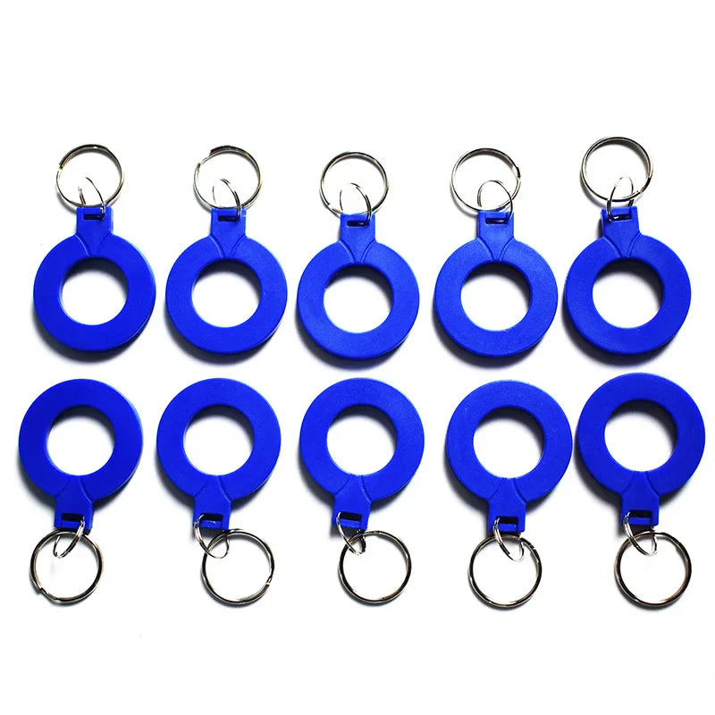 10PCS 125KHz EM4305 T5577 Rewritable RFID Tags – Writable Duplicate EM4100 Proximity ID Card Keyfobs Tokens