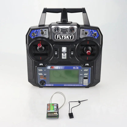 Flysky FS-i6 2.4G 6CH RC Transmitter Controller – FS-iA6 Receiver for Helicopter, Plane, Quadcopter & Glider