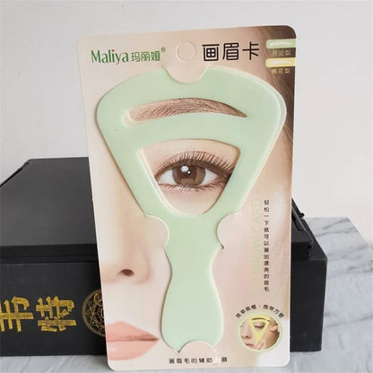 2pcs Reusable Eyebrow Stencil Set – Grooming & Shaping Template for Precise Eyebrow Drawing