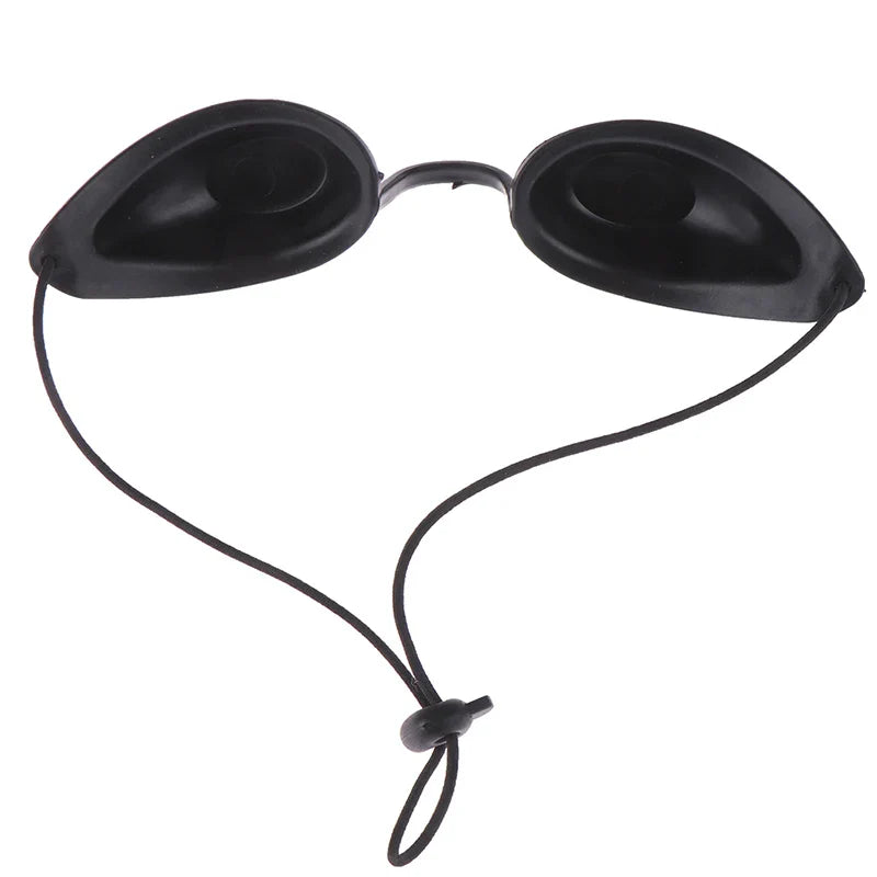 Protective Eye Goggles for IPL Laser & UV Treatment – Flexible UV Protection, Sunbed Tanning & Sunbathing Eyewear