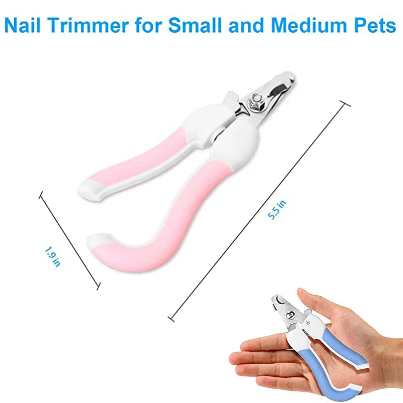 Dog Nail Clipper Scissors - Kitten Nail Toe Claw Clippers, Trimmer Grooming Tools for Animals, Labor-Saving Pet Supplies