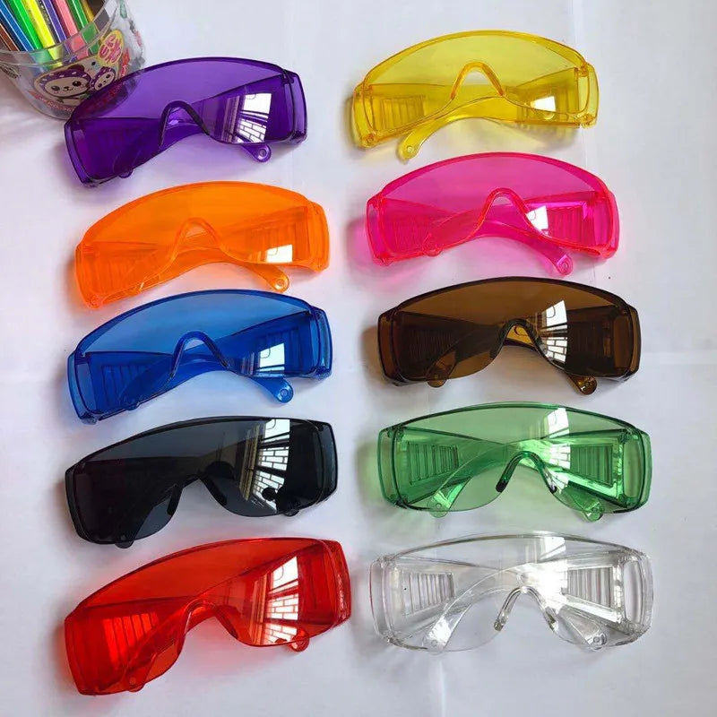 Unisex Cycling Sunglasses: Vented Goggles for Outdoor Sports - Windproof, Dustproof, UV Protective Eyewear for Enhanced Eye Protection