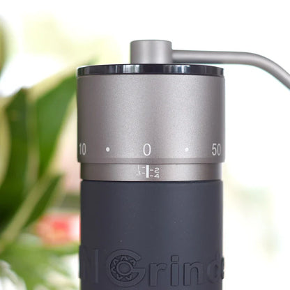 KINGrinder K4/K6 Manual Coffee Grinder — Portable 420 Stainless Steel Mill with 48mm Titanium-Plated Burr
