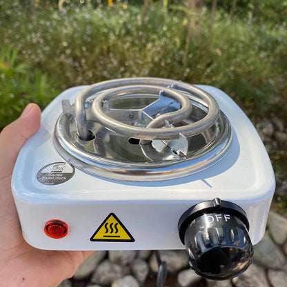 Hookah Shisha Coal Burner 500W - Electric Hot Plate for Barbecue - Kitchen Cooking Coffee Heater - Fast Burning EU Plug
