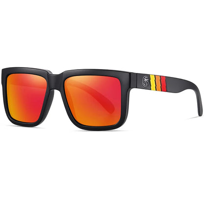 2024 New Heat Wave Luxury Polarized Sunglasses – Square Conjoined Lens, UV400 Protection for Men & Women